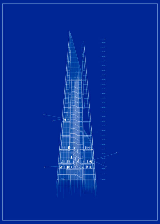 The Shard, London by Renzo Piano – Studios ArtSlope Pvt. Ltd.